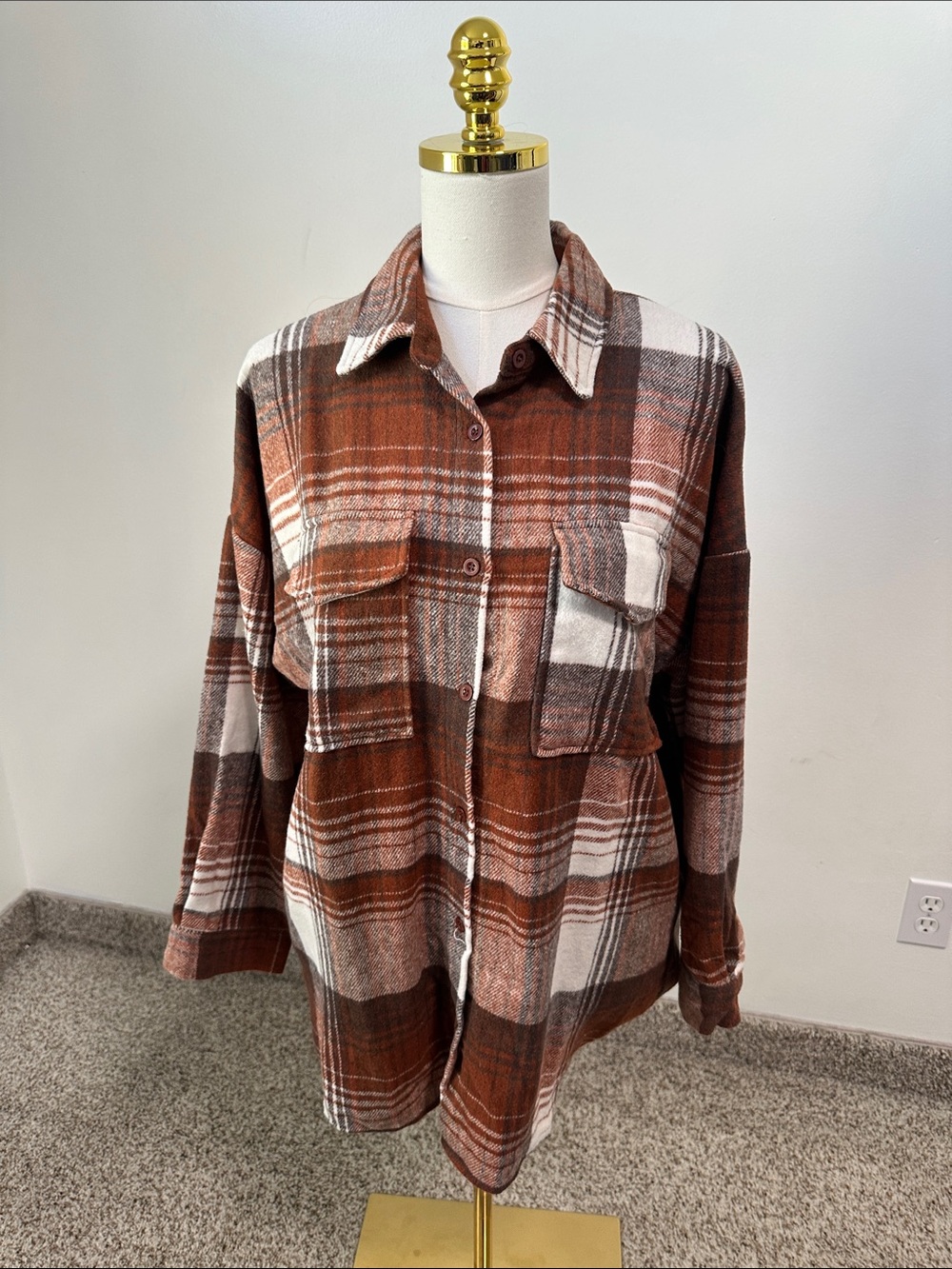 🎻 Bohme Flannel Shirt Jacket